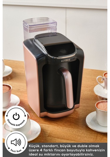 Karaca Hatır Otomatik Su Hazneli Türk Kahve Makinesi