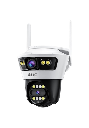 Blic Dual Lens 2.4g Wi-fi 4 Mp Ultra Hd Ip Kamera Blm-56