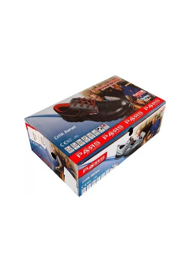 Deri İş Ayakkabısı Çelik Burunlu Kaymaz 110 En Iso 20345 Pars Rolax Suya Siyah