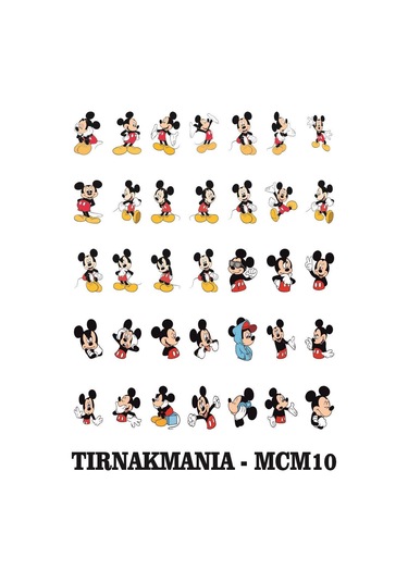 Üç Boyutlu Yapışkanlı Sticker Mcm-10