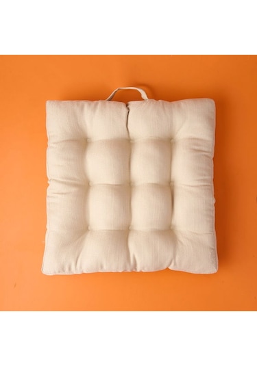 Evidea Soft Traum Sandalye Minderi - Bej - 45x45 Cm Bej