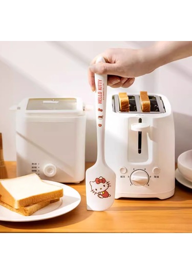 Geeroyoo Sanrio Lisanslı Mutfak Spatula: Yüksek Sıcaklığa Dayanıklı Silikon, Kek Krema Karıştırma Ve Yayma Aracı, Ergonomik Kolu Mavi, 5.5 28cm Diğer