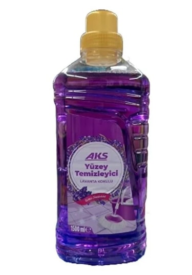 Aks Yüzey Temizleyici Lavanta Kokulu 1500 Ml Tekli