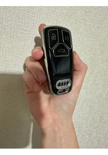 T-carbon Audi Audi İçin Silikon Anahtar Kılıfı A4 A5 A6 Q3 Q5 Q7 Q8 222754152