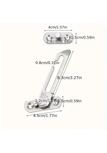 Xuweiwei Sol Pencere Kilitleri Ve Limiter Sağ Sol Pencere Güvenlik Kilidi Ayarlanabilir Pencere Destek