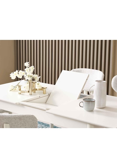 Bluma Ortadan Açılır Mutfak Masası 75x120 Cm