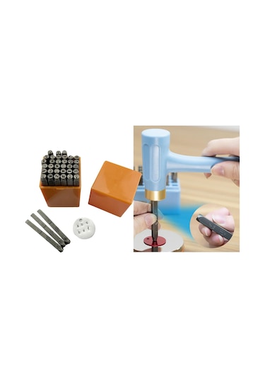 Suntek Kil Deri Plastik Leathercraft Disk Için 36 Adet Rakamlar