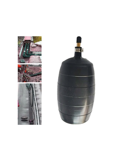 Homyl Şişme Boru Fiş Balon Pnömatik Borusu Basınç 7,5-cm