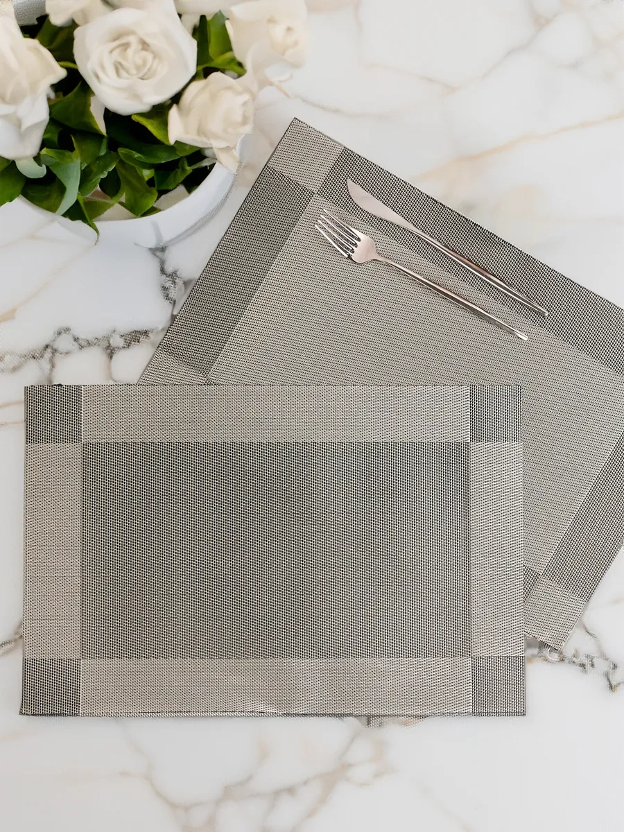 Good Sale Servis Peçeteleri Seti 45x30 Cm, 4 Adet. 16466363 Gri