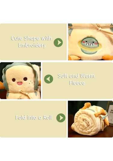 Xiyyadms Turuncu Havuç Desenli Yumuşak Fleece Koltuk Battaniyesi - Katlanabilir Ofis/ev İçin Isıtıcı Yataş Battaniye 115x170cm Turuncu