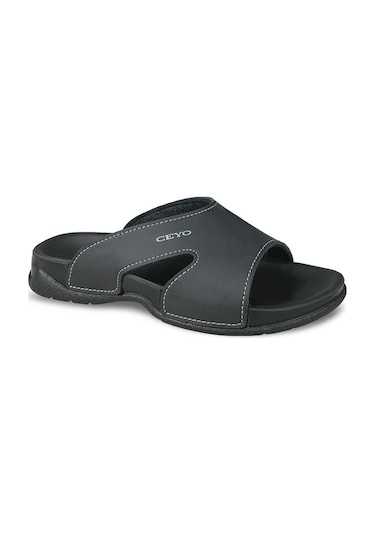 Ceyo Ceyonomi Bello-4 Unisex Çocuk Terlik Siyah