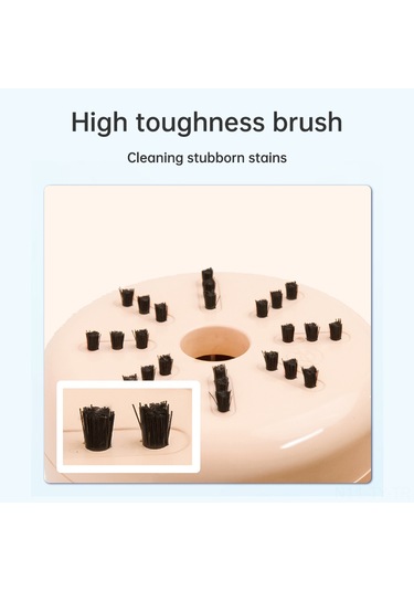 Teltree Jy-026 Mini Süpürge, El Tutturmalı, İki Seviye Vücut, Masaüstü Toz Ve Parçacık Temizleyici, Bej Renk, Dahili Li-poly Batarya