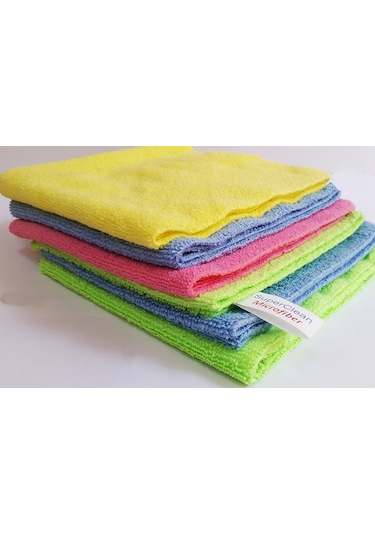 Mikrofiber Cila Bezi Kenarsız 40X40 Cm 10'Lu Paket