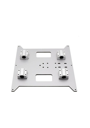 Koodmax 3d Baskı Y Ekseni Sıcak Yatak Destek Plakası 220x220mm + 4 Adet Sc8uu Kaydırıcı