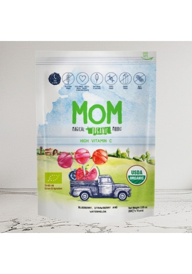 Organik Lolipop Şeker 58 G