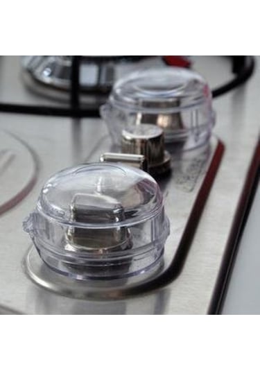 Portakal Safety Ocak / Gaz Düğmesi Güvenlik Kapağı 4'lü