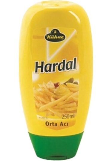 Orta Acı Hardal 250 Ml X4 Paket Et, Sandviç Ve Atıştırmalıklar İçin Lezzetli Sos