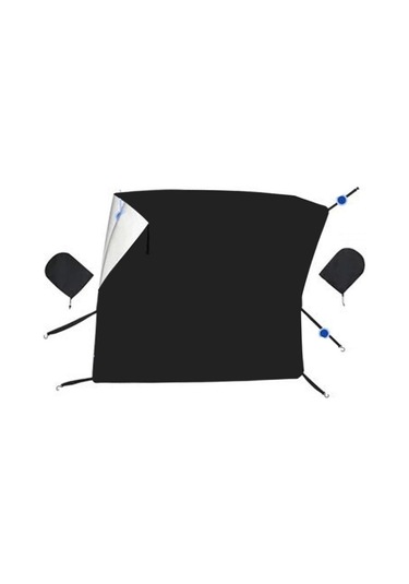 Sones Araba Ön Cam Kar Kaplamalı Gümüş Kumaş Antifriz Güneş Engelleyici Kapak 205x150x167cm