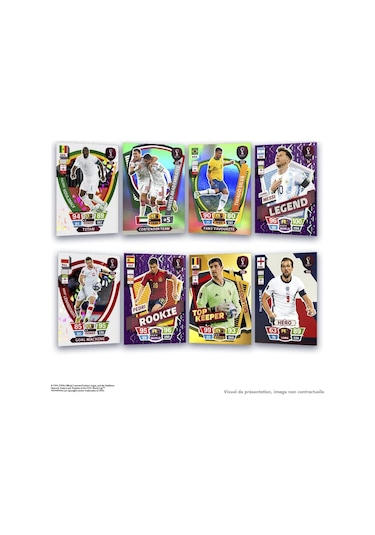 Dünya Kupası Panini Fıfa 2022 Adrenalyn Xl Qatar World Cup Trading Kartı 2 Paket 16 Kart