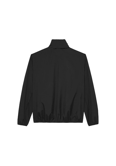 Tjm Perforated Logo Wındbreaker-8718 Black