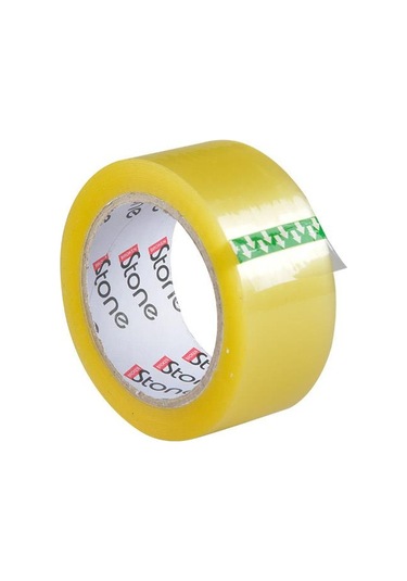 Stone Pp Şeffaf Koli Bandı  45 x 100 x 6 Adet