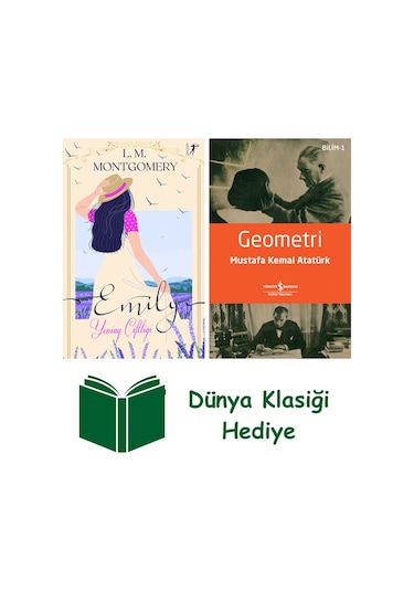 Emily - Yeniay Çiftliği Ciltli + Geometri + Dünya Klasiği Hediye