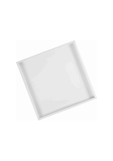 Dofolink Beyaz Ahşap Organizer Tabak - Gıda, Kozmetik, Makyaj Gereçleri İçin Çok Amaçlı Depolama, Modern Ev Dekoru Ve Fotoğraf Dekoru Diğer