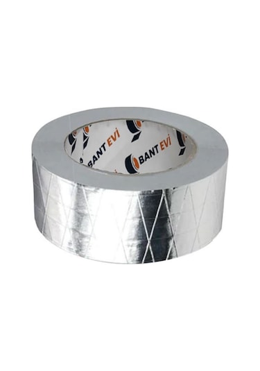 Takviyeli Alüminyum Folyo Bant 4 Adet 50Mm X 25Metre Yanmaz Folyo