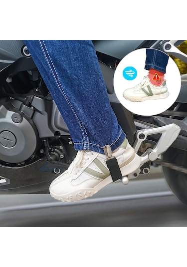 Dianziye Bisiklet Sürüşü İçin Donuk Rüzgar Engeli, Pantolon Tutucu Klipsler, Uzunluk Ayarlanabilir, 2 Adet Paket