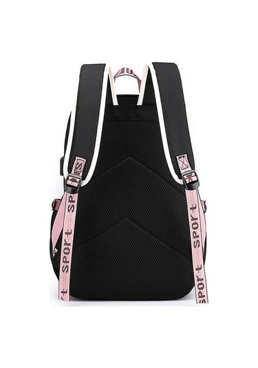 Eğlence Sırt Çantası Seyahat Çantası Öğrenci Okul Çantası Tqk4s4 Pembe