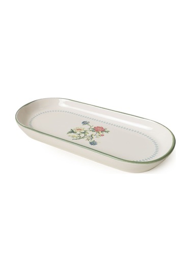 Keramika Rose Line Noyan Kayık Tabak 26 Cm 2 Adet 22913 Çok Renkli