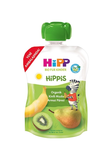 Hipp Organik Kivili Muzlu Armut Püresi 100 G