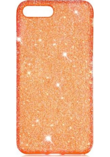 Apple Uyumlu iPhone 8 Plus Kılıf Zore Eni Parıldayan Taşlı Kılıf