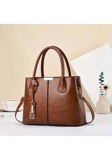 Trendy Timsah Desenli Tote Çanta