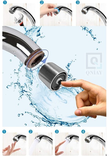 Dokunmatik Iç Dişli Tasaruflu Yeni Nesil Temassız Musluk  Ucu