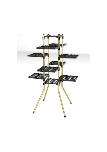 Mundo 10 Raflı Dekoratif Çiçek Standı Çiçek Bahçesi Saksı Standı Diğer