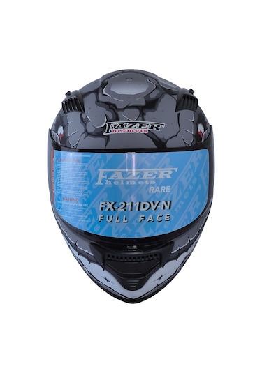 Fazer Ece 22.R06 Double Vizörlü Full Face Motorsiklet Kaskı Fantastic Çok Renkli