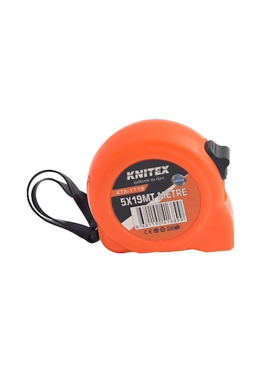 Çelik Şerit Metre 5mt X 19mm / Ktx-1116