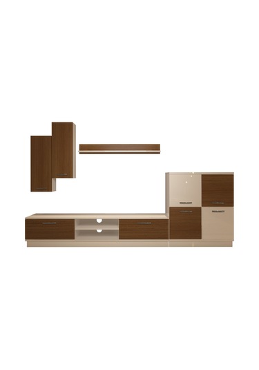 Decoraktiv Eko 6b Mdf Dvd Tv Ünitesi Tv Sehpası Beyaz - Ceviz