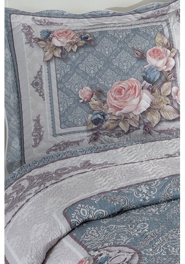 Marie Çift Kişilik Kapitone Yatak Örtüsü