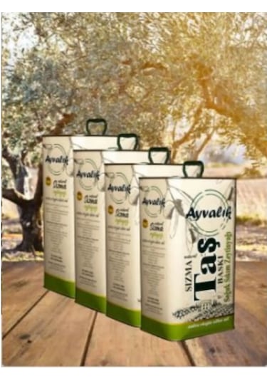 Ayvalık Natürel Soğuk Sıkım Sızma 4 5l Zeytinyağı