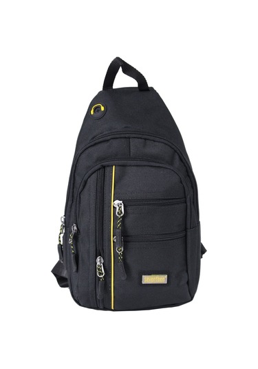 Omuz Askılı Göğüs Çantası Siyah