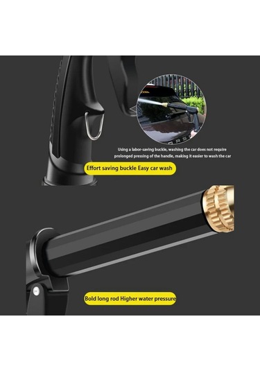 Monozone Yüksek Basınçlı Ayarlanabilir Köpük Hazneli Su Tabancası