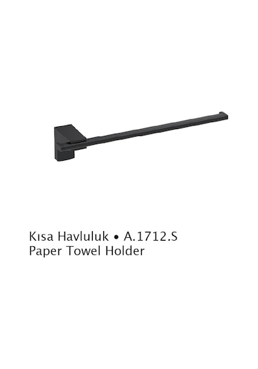 Deppot F1 Mat Siyah Kısa Havluluk A.1712.S