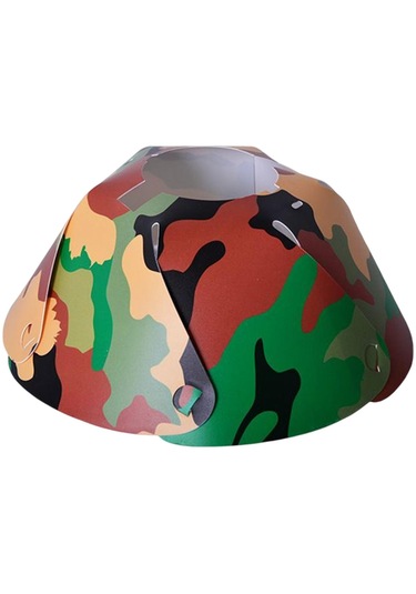 Suntek Yuvarlak Kamp Abajur Ekipmanları Işık Kapağı Yeşil Yeşil