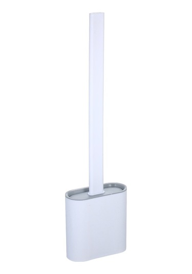 Pazly Esnek Tpr Fırçalı Kısa Saplı Tuvalet Fırçası - Hijyenik Tutuculu, Çizik Yapmayan, Kolay Temizlik, Ergonomik Tasarım