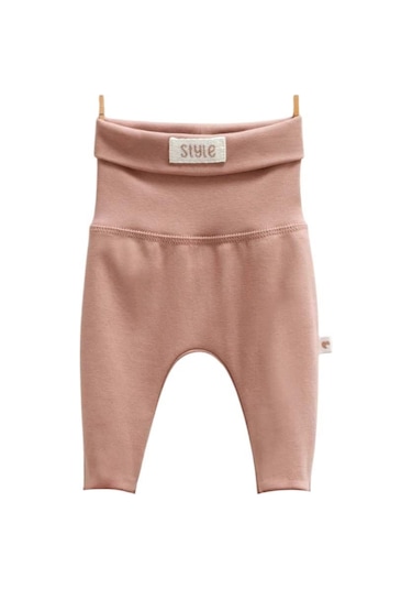 Caramell Bebek Pantolonu Patiksiz 1775 Gül Kurusu