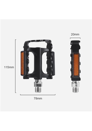 Suntek Bisiklet Pedalları Ultralight Evrensel Aksesuarlar Kaymaz