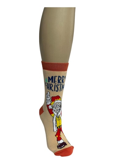 3'lü Yılbaşı Havlu Kadın Soket Çorap Yeşil