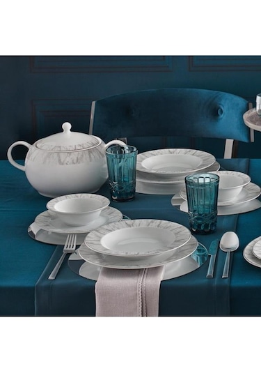 Güral Porselen Tls84Yt9306065 Tolstoy 84 Parça 12 Kişilik Yemek T